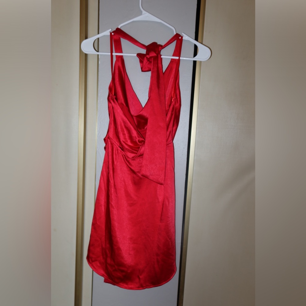 MY ROMANTICIST DRESS RED- XS - Picture 3 of 6